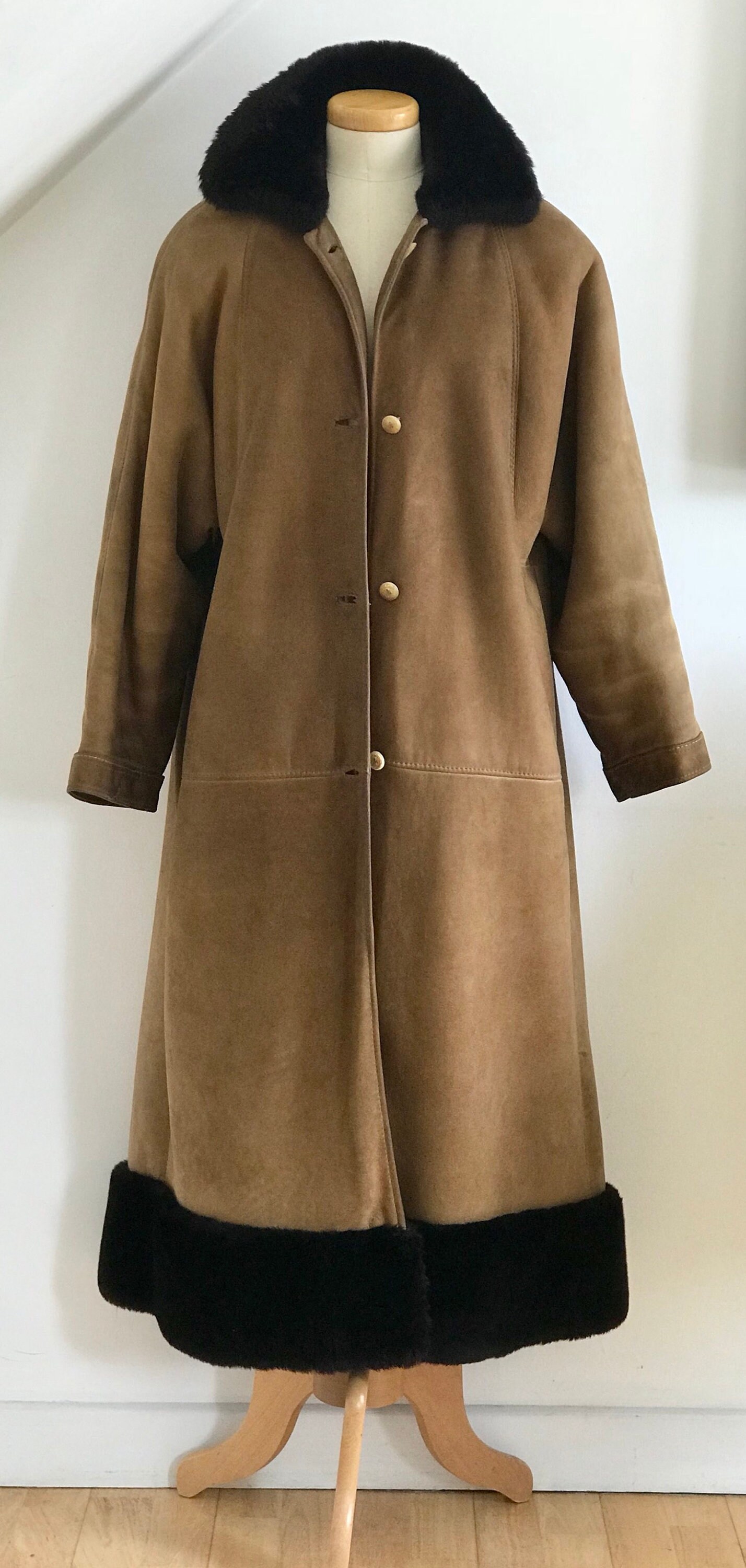 sheepskin coat 1980s