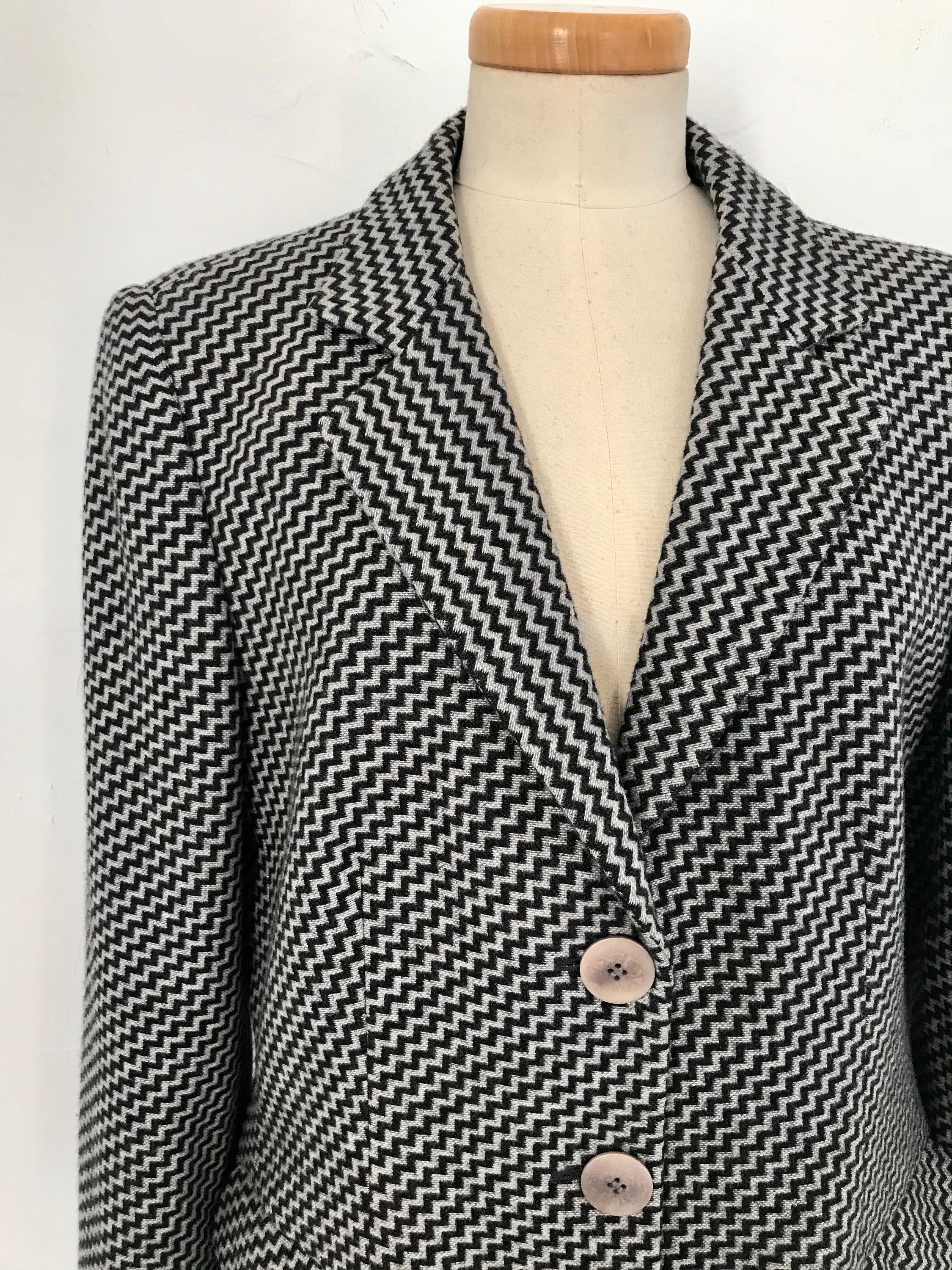 Vintage Jacket Armani Cashmere & Virgin Wool Winter Weight Blazer Unworn