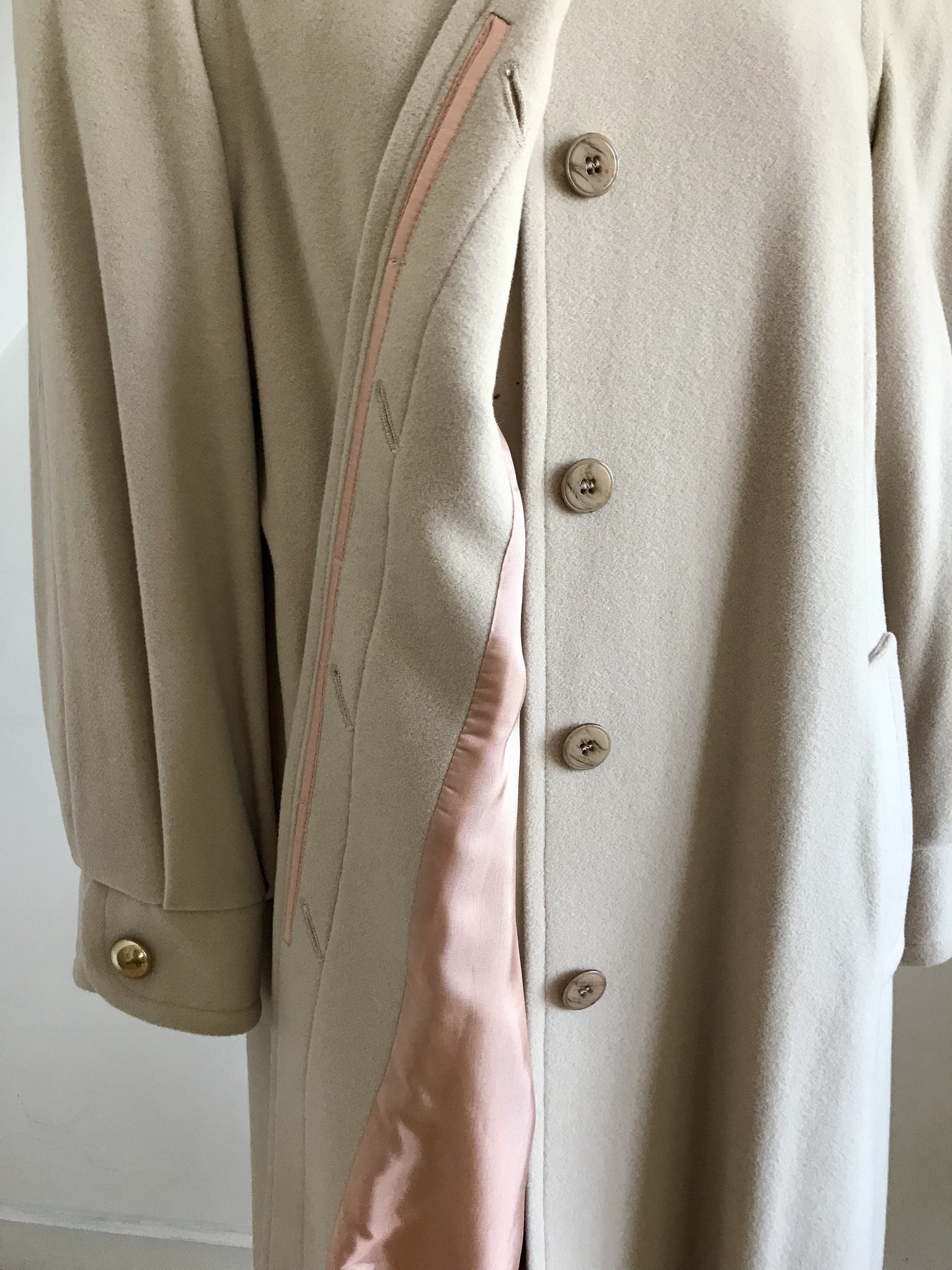 cashmere duster coat