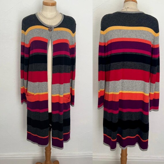Viyella Cardigan Stunning Long Line 