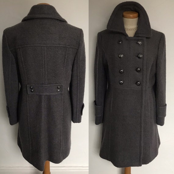 Vintage Kenneth Cole Coat Pure Wool Boucle Jacket