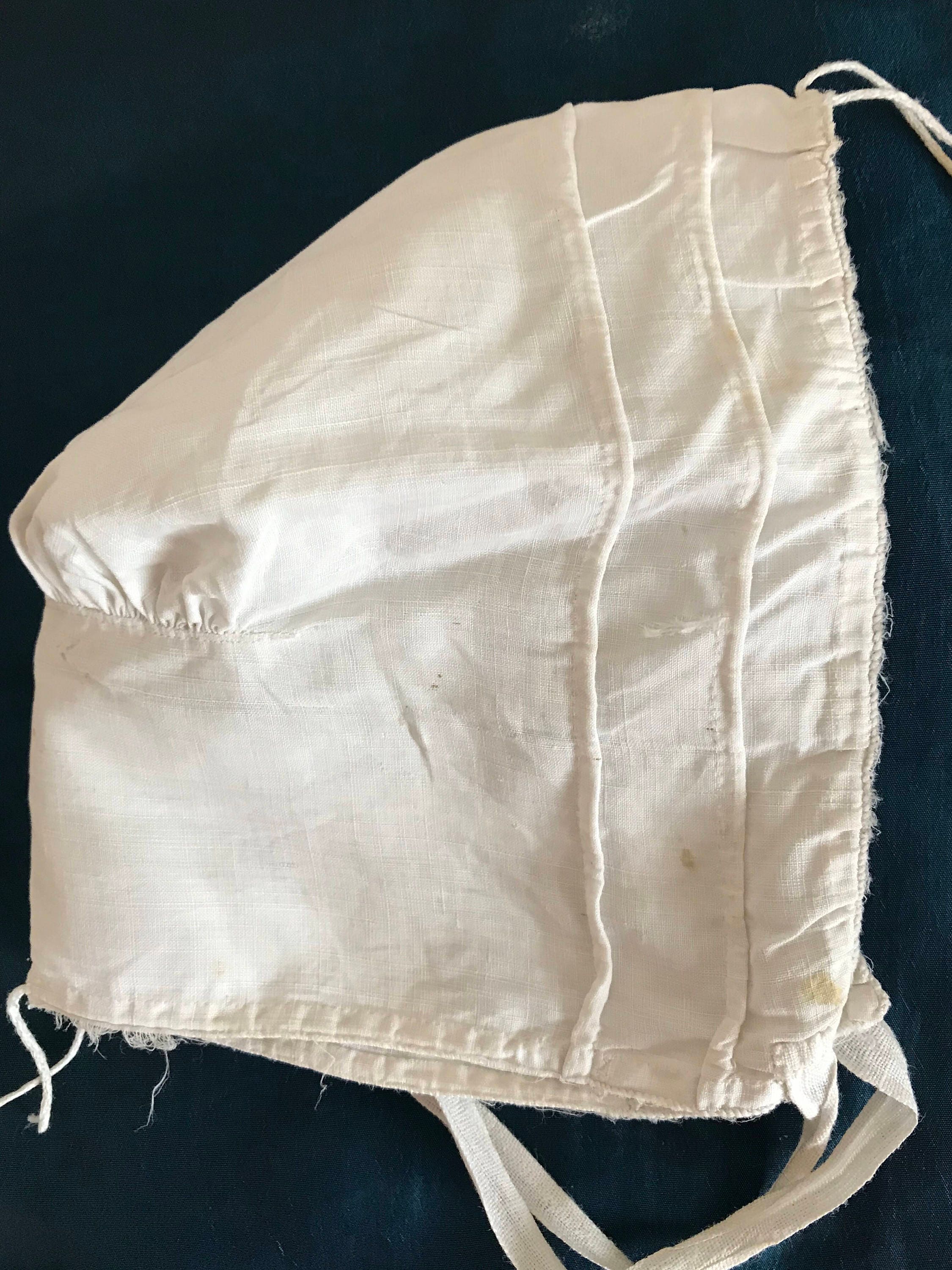 Victorian 1800s Christening Antique Cap Hat Metis Linen Etsy