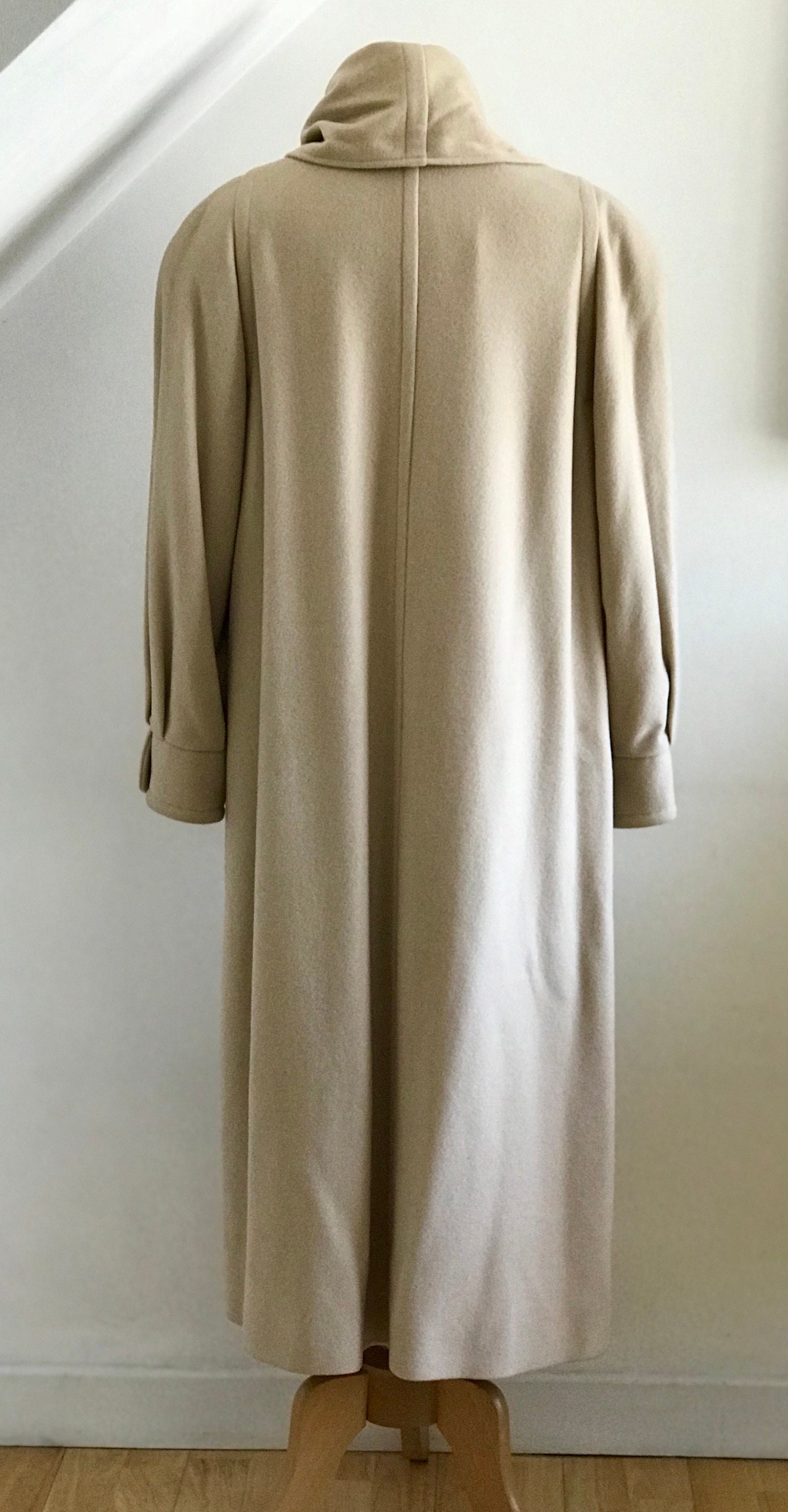 cashmere duster coat