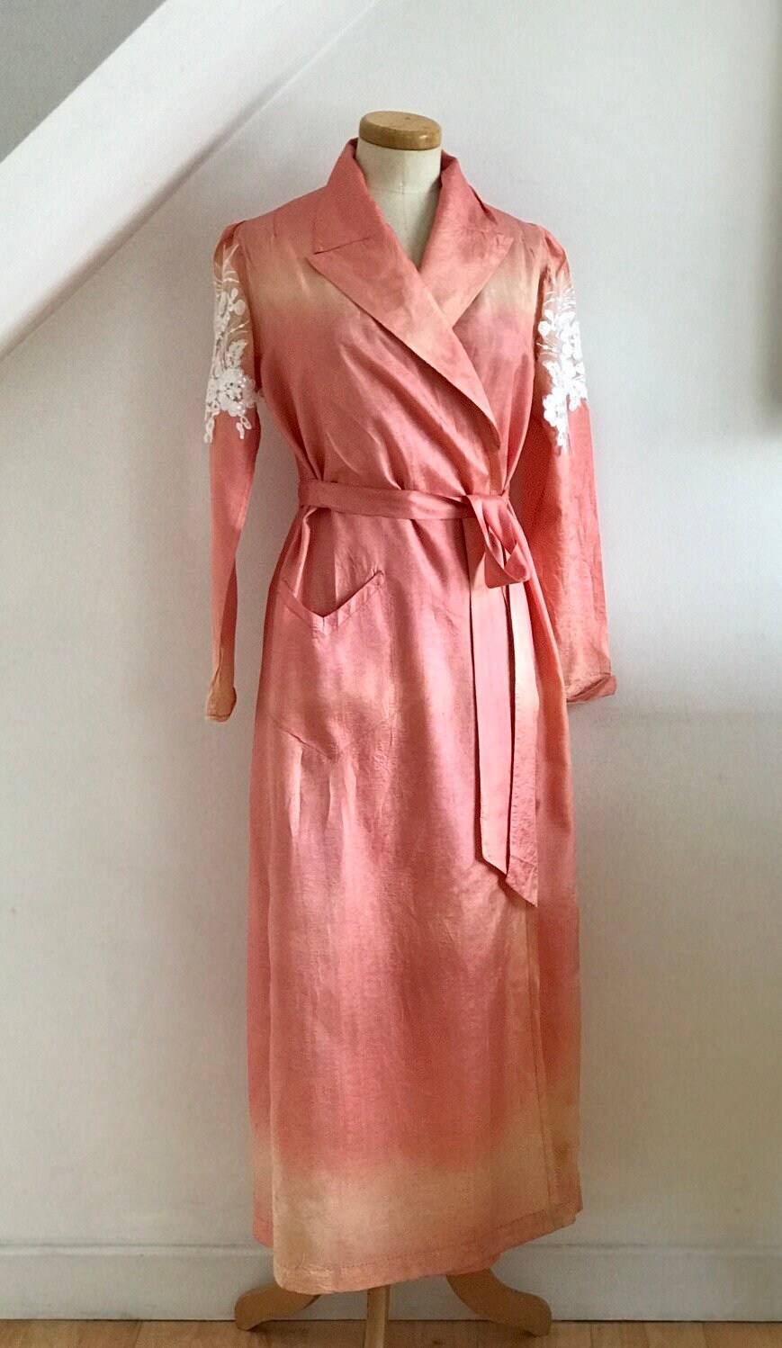 1930s silk robe