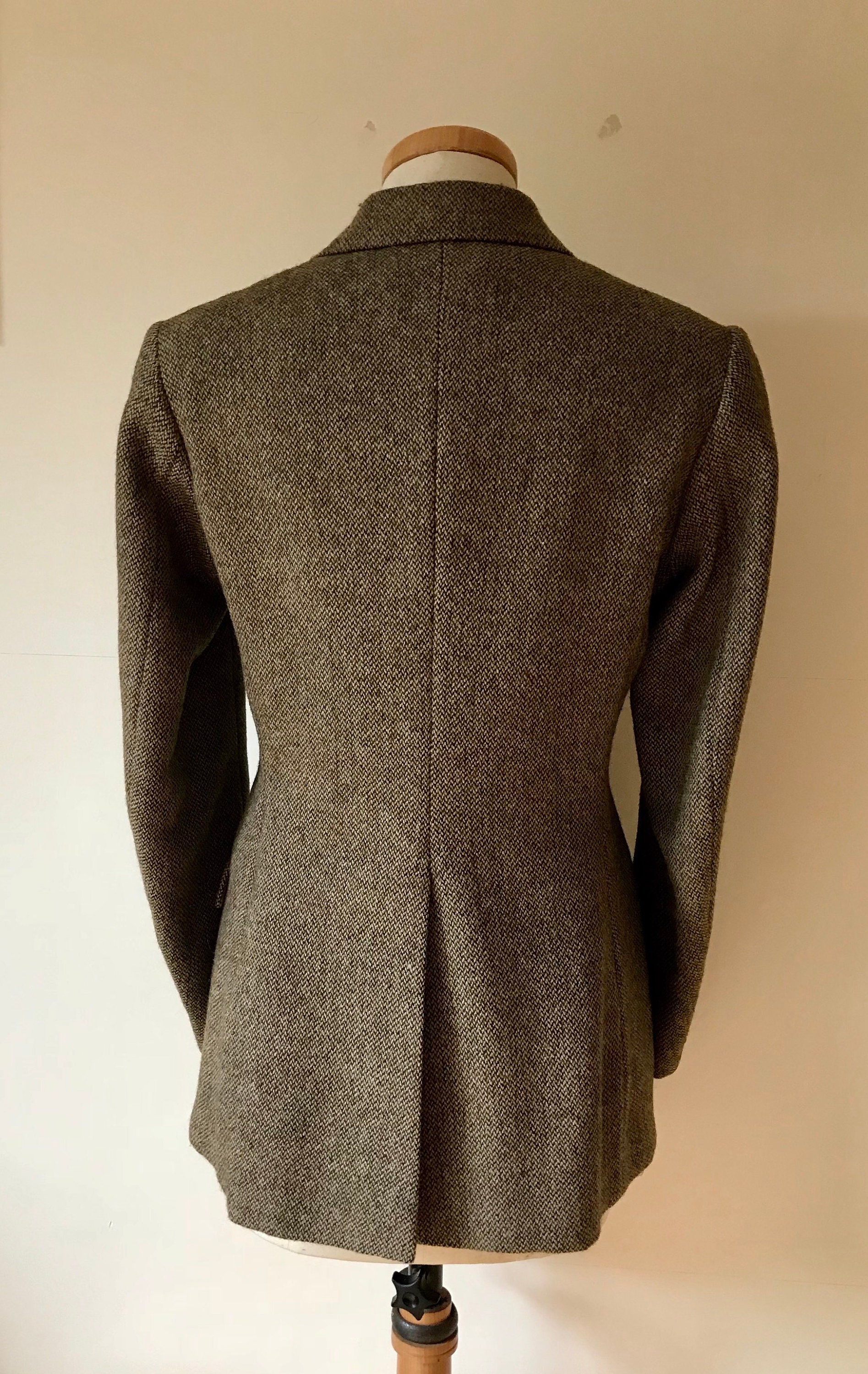 Vintage 1960s Jacket English Tweed 60s Pytchley Equestrian Ridding Coat ...