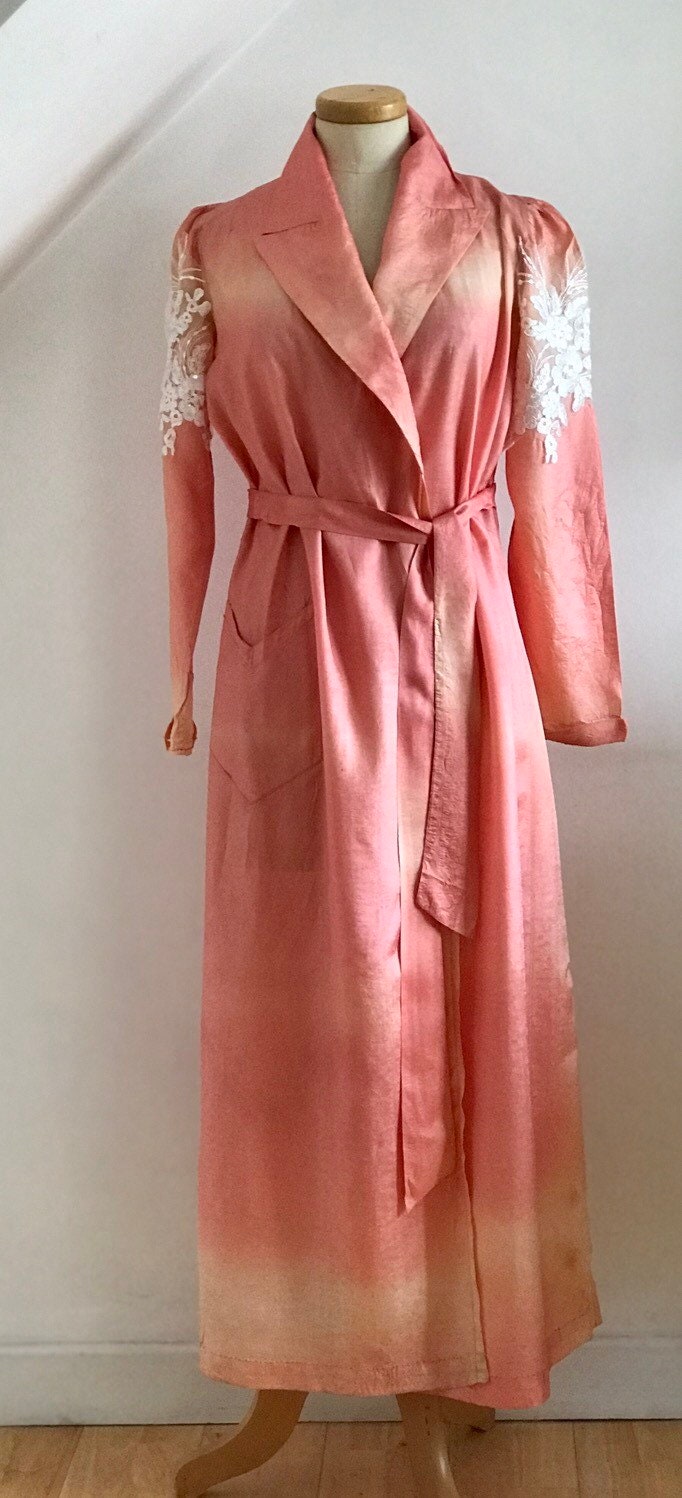 1930s silk robe