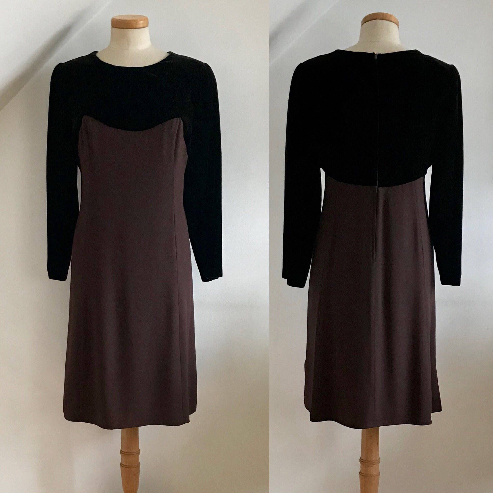 Jupe Vintage Valentino Miss V Italie - Taille 44 (38/36), Bleu Et Blanc, Occasion Top