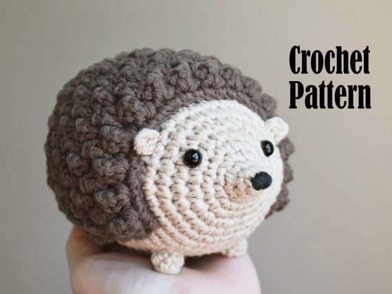 Pattern Honey The Hedgehog Crochet Animal Pattern Toy Etsy