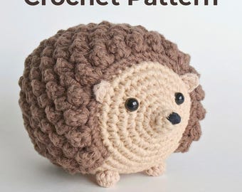 SCHEMA: Honey il riccio, schema per animale all'uncinetto, giocattolo, amigurumi