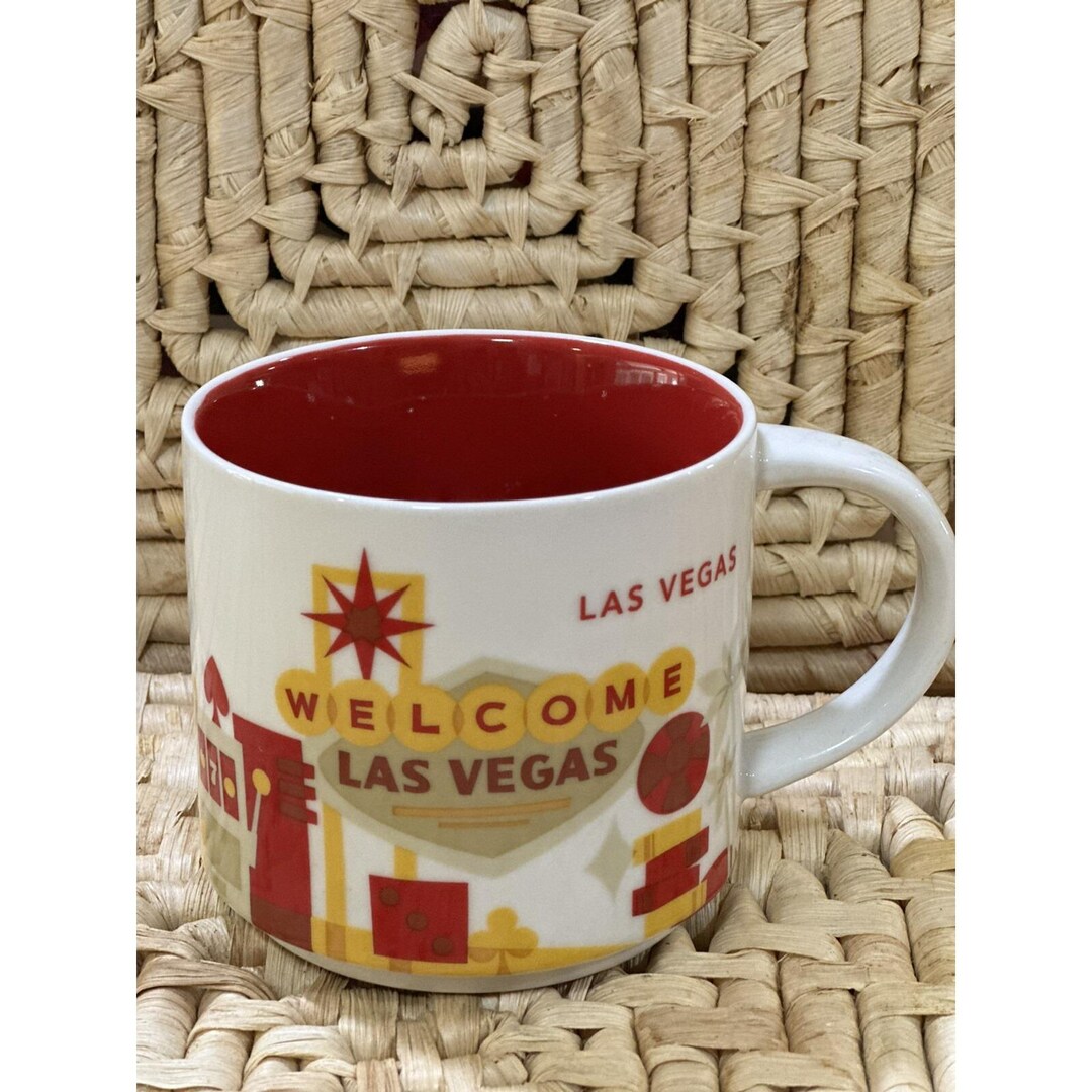 アメリカラスベガス限定 スターバックス YouAreHereCollection Starbucks LAS VEGAS You Are Here Collection Coffee Mug 14 Fl Oz - Etsy