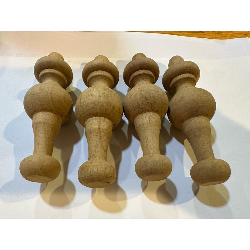 Wooden Finials - Etsy