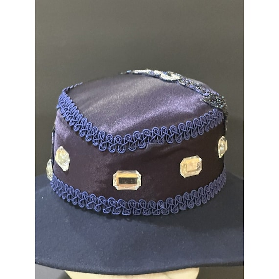 Vintage Michael Howard Women's Wool Hat Beaded Se… - image 8