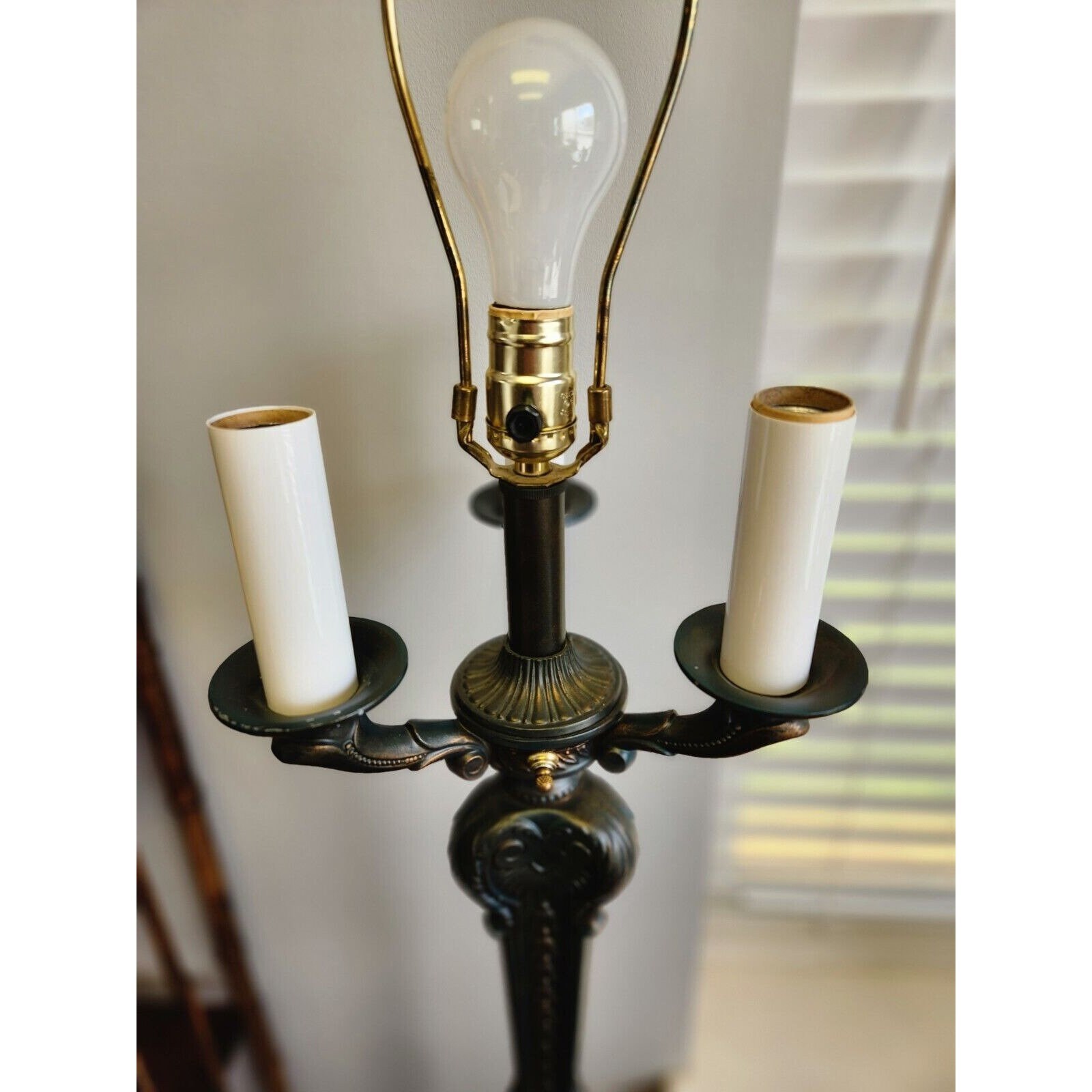 Cast iron floor on sale lamps