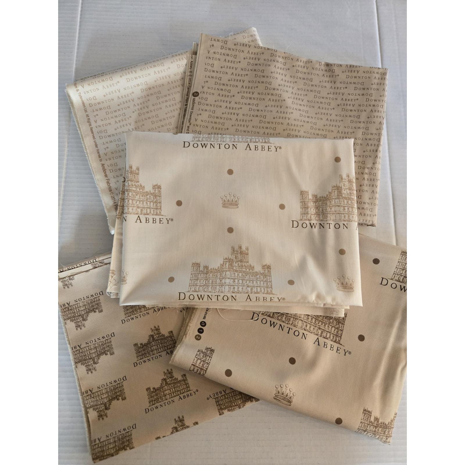 Tissu Matelassé Andover Fabrics - 3 Mètres, Motif Downton Abbey, 100% Coton Pour Patchwork