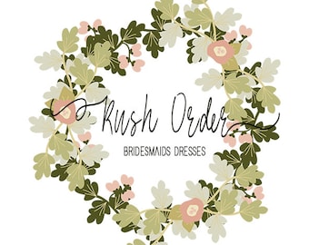 Rush Order Fee, Long Dress, Express Production, Rush Upgrade, Expedited, Fast Bridesmaid Dress , Express Shipping