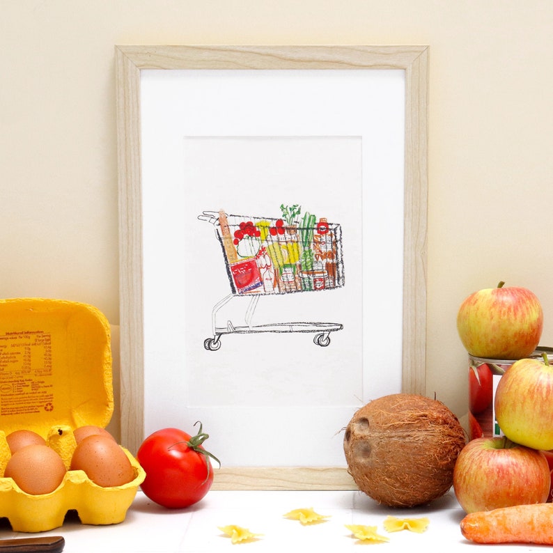 The Daily Shop Print A4 / A5 image 1