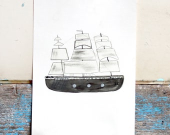 Boat Print A4 / A5