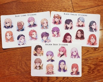 FE:3H Sticker Sheets