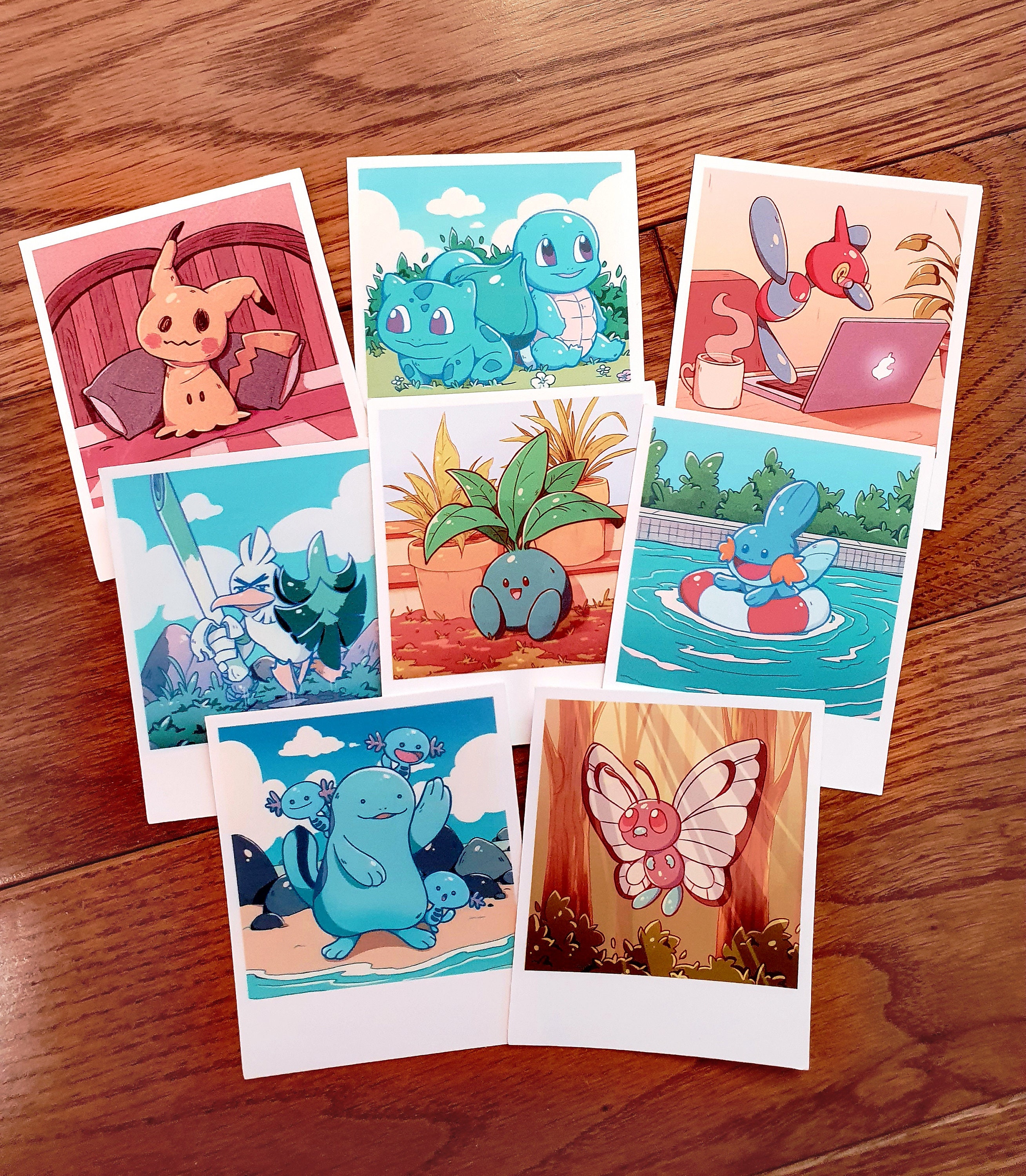 Mini Polaroid Stickers