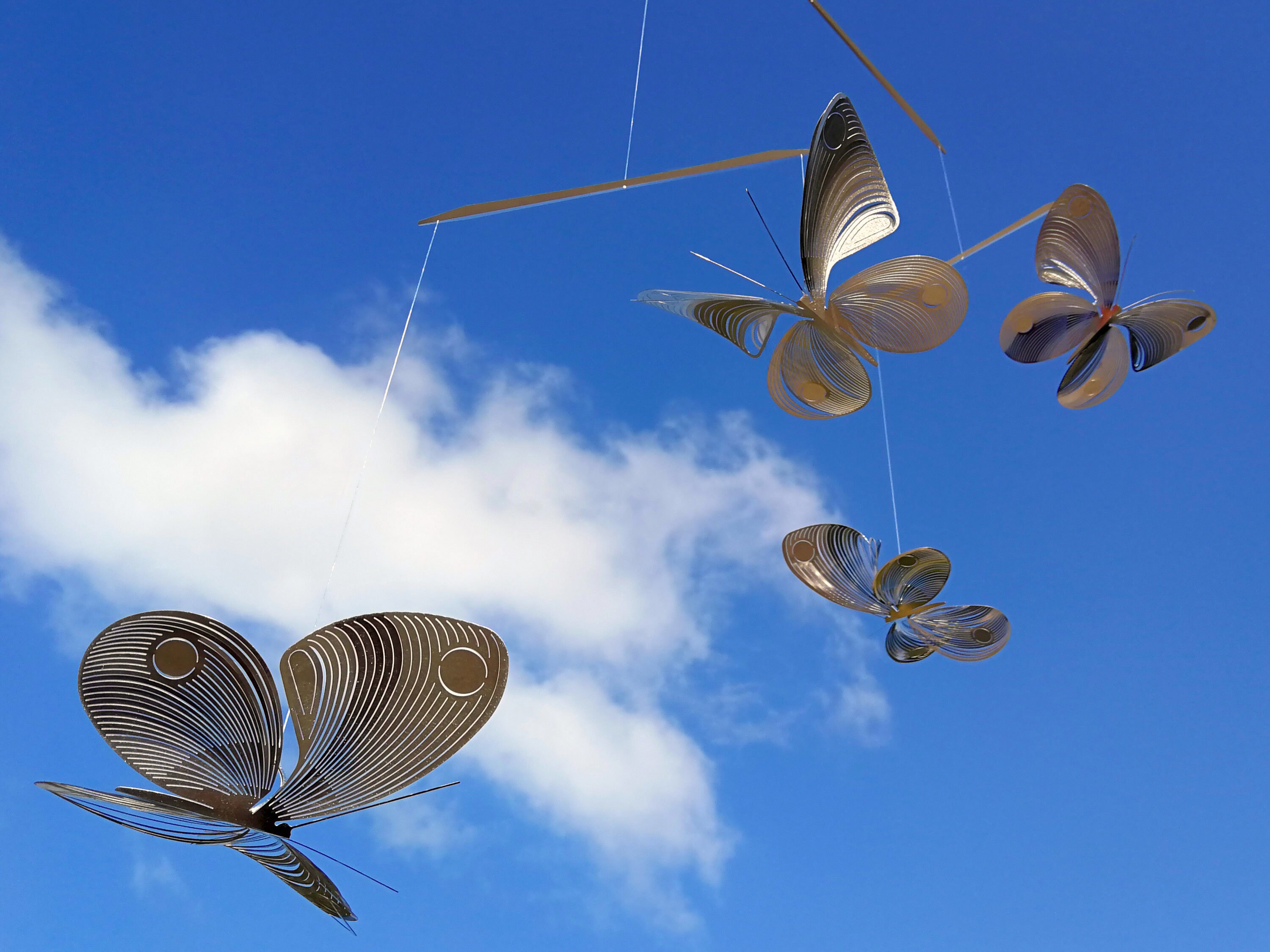 Butterfly Mobile of Metal Children and Adult Butterfly Art 4 Etsy Canada