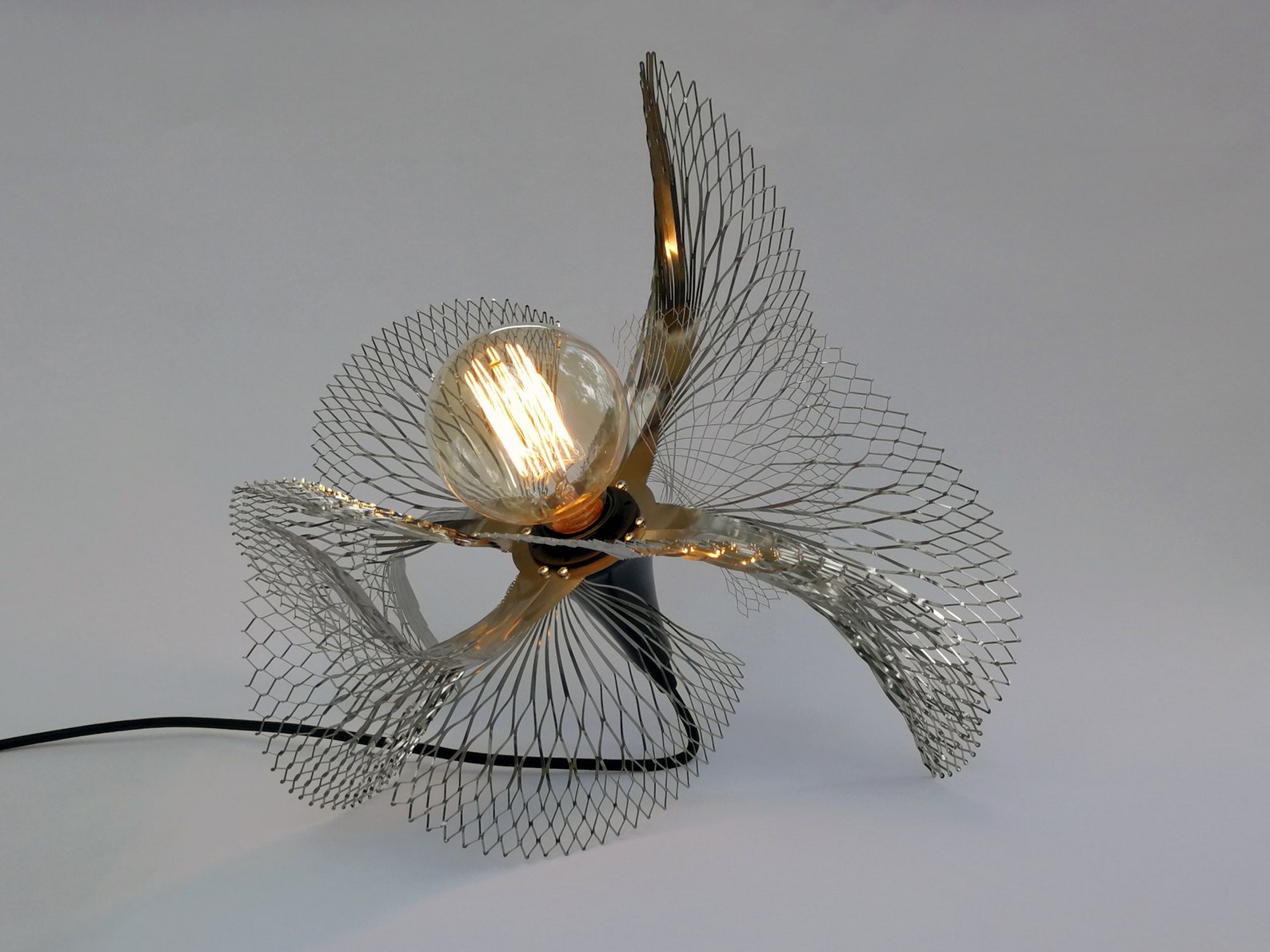 Stainless Steel Leaf Light Fixturemodern Chandelier Pendant Etsy