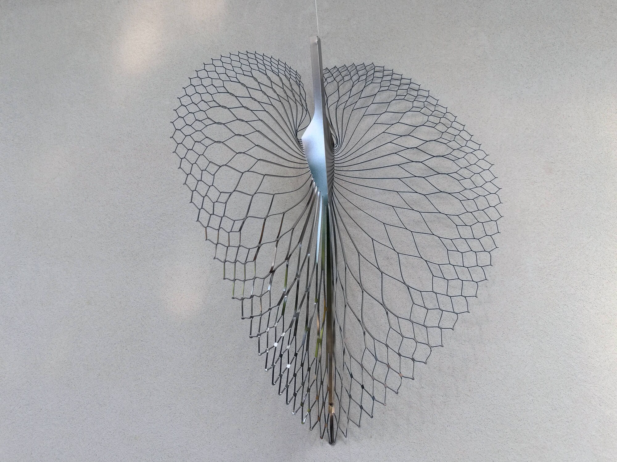Metal Wall Decor Leaf 2 Pieces Wire Art Metal Wall Art Etsy Australia