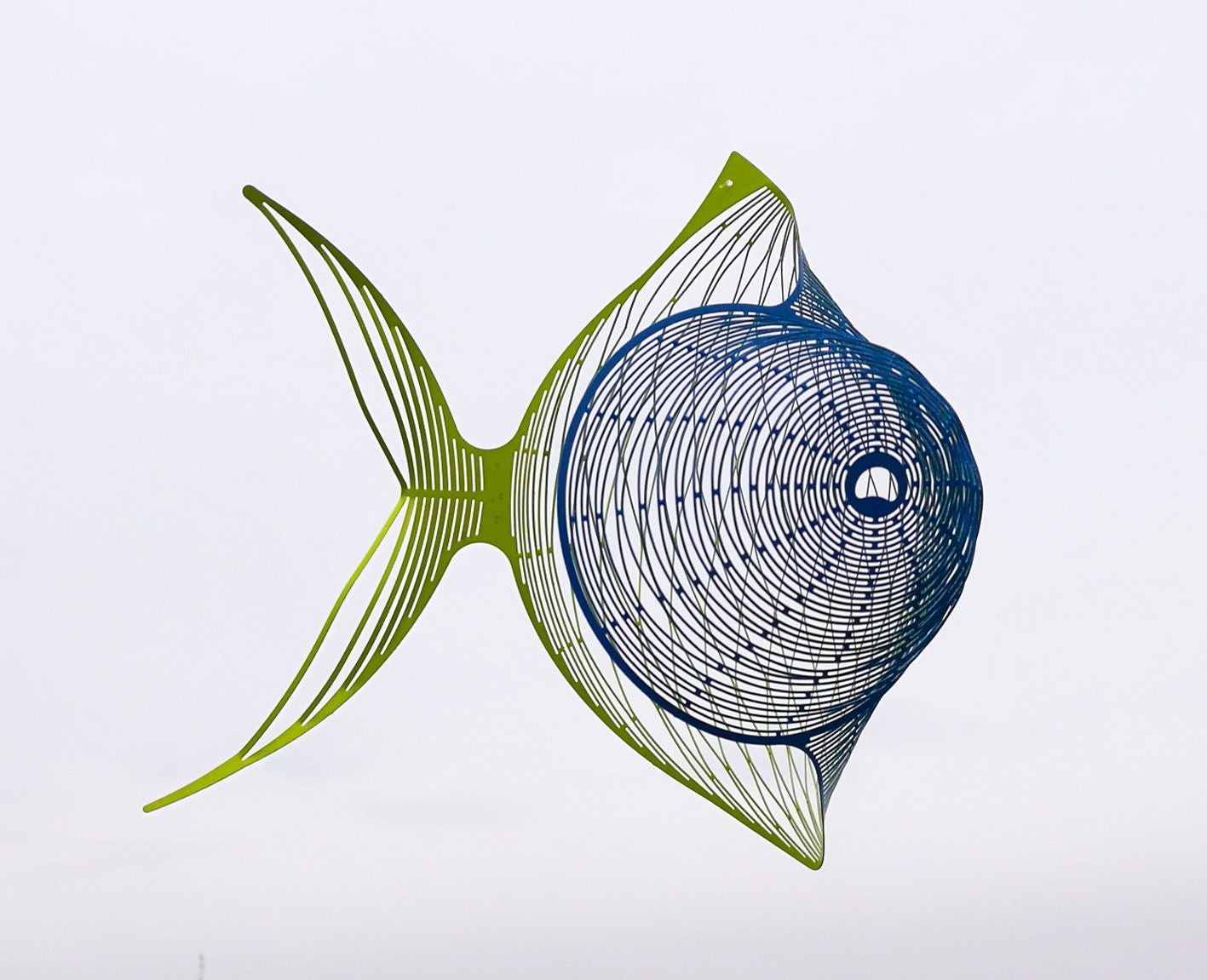 Colorful Fish Mobile, 4 or 6 Piece Colored Mobile, Fish Art