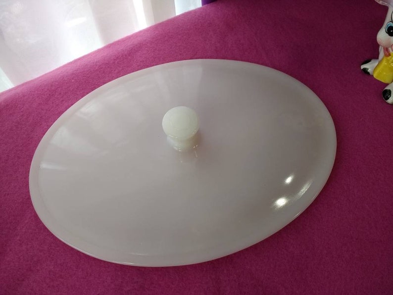Glasbake Casserole Lid J 234 Solid White Jeannette Glass J 234 Replacement Cover Only For 2 Qt J 224 Opal Winter White Bild 10