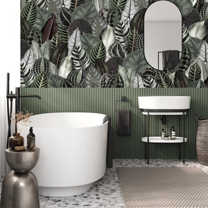 Botanica - Customized Unique Wallpaper, Removable, Washable and Reusable