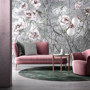 Florino - Customized Unique Wallpaper, Removable, Washable and Reusable
