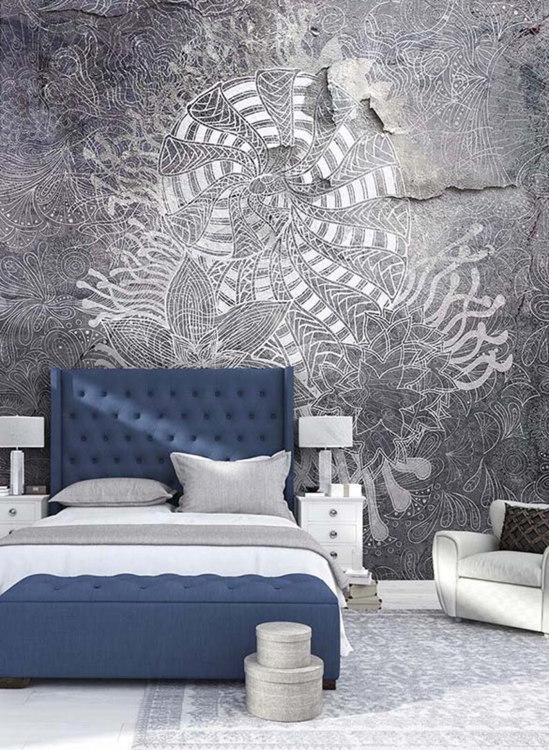 Nautilus Customized Unique Wallpaper Removable Washable Etsy