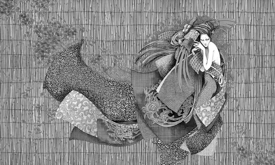 Asami Customized Unique Wallpaper, Removable, Washable and Reusable - Etsy