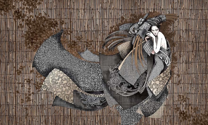 Asami Customized Unique Wallpaper, Removable, Washable and Reusable - Etsy