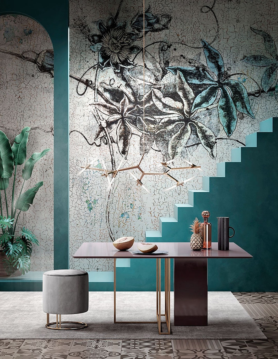 Juliette Customized Unique Wallpaper, Removable, Washable and Reusable