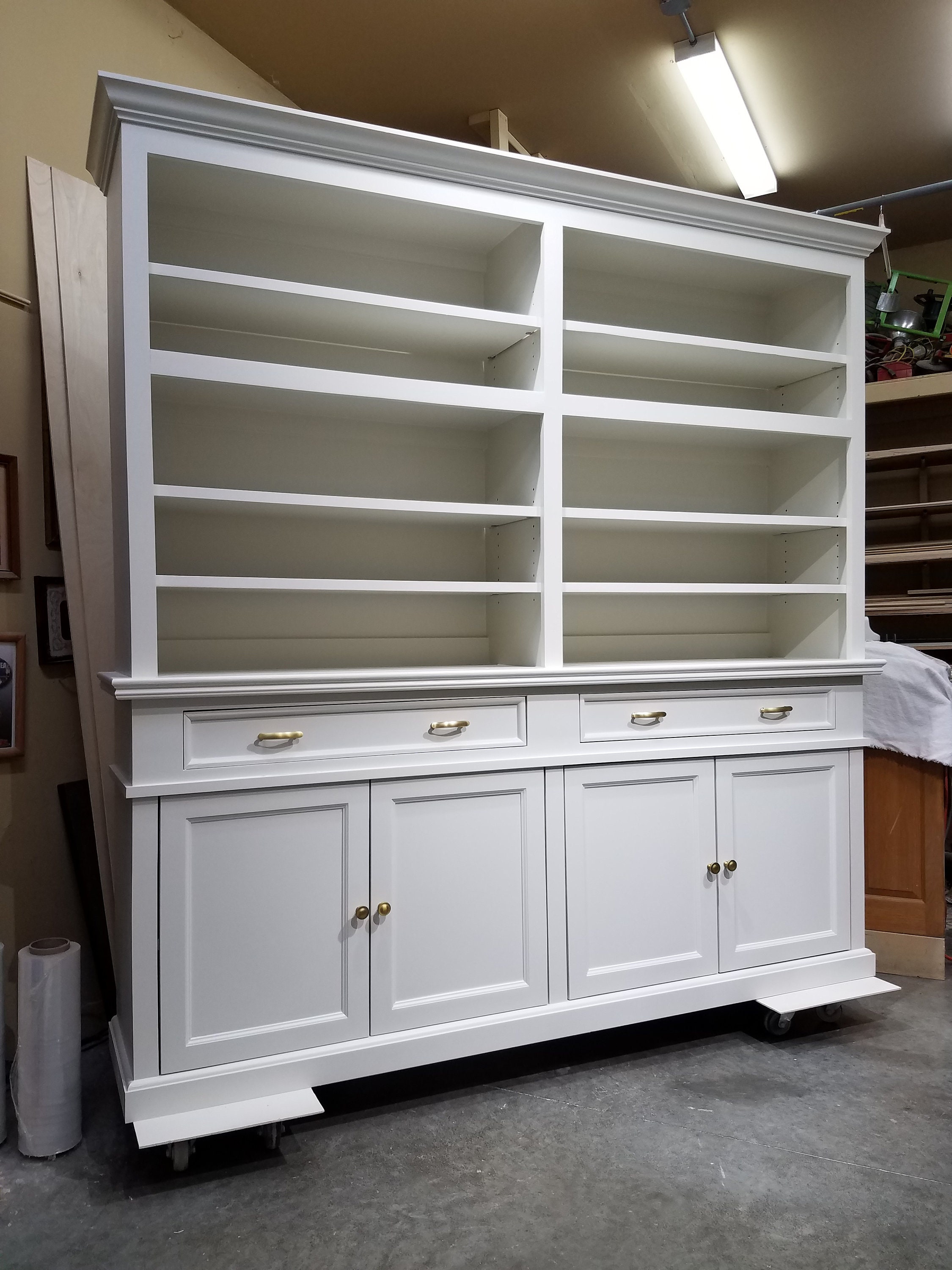 Bookcase Library Etsy