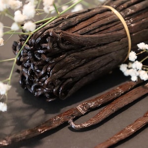 40 ORGANIC Madagascar Extract Grade Bourbon Vanilla Beans