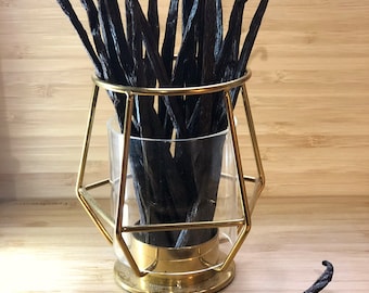 1/2lb Madagascar Bourbon Vanilla Beans: Gourmet Grade A/B, Baking & Extraction