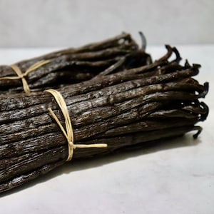 20 Extra Large Organic Madagascar Bourbon Vanilla Beans