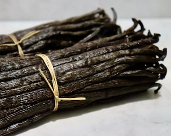 20 Extra Large Organic Madagascar Bourbon Vanilla Beans