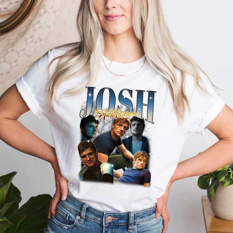 Josh Hutcherson 90's T-shirt, Josh Hutcherson Bootleg Tees, Josh ...