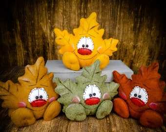 Fall Leaves - Bowl Filler - Maple Leaf Sitter - Primitive - Shelf Sitter - Tiered Tray - Wreath - Centerpiece - Gift Idea - Collectables