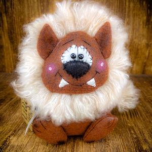 Little Howl - Werewolf Primitive - Halloween - Decorative Doll - Collectible - Table Top - Tiered Tray - Wreath Decor - Centerpiece Decor