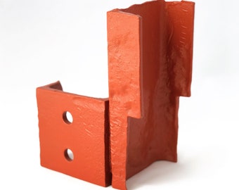 Golden Gate Bridge Steel Bookend: 1930s Handrail, San Francisco Decor