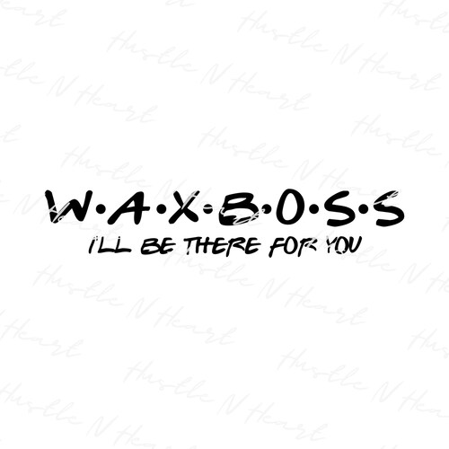 WAX Boss Holographic Look Digital File for Waxboss Scents Etsy