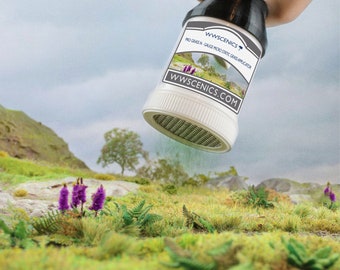 WWS Pro Grass N-Gauge Micro Begrasungsgerät für Statische Grasfasern - Modell Diorama Landschaftsbau Streugras
