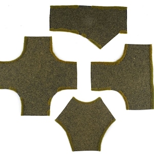 Junction Sections Set of 4 (Choose Road: Dirt/Gravel) - 28mm WW2 Wargaming Terrain Model Scenery