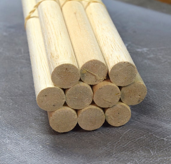 Wws sticks round balsa wood 3mm x 305mm-pack of 9-modelling DIY