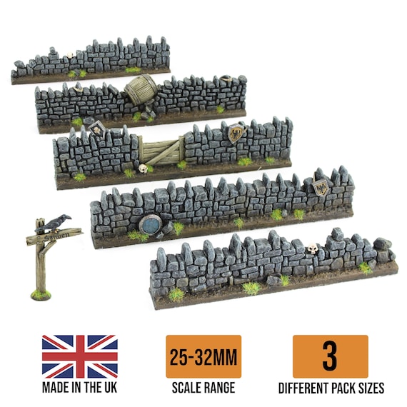 WWG Mur en Blocs Peint x 15 - Wargaming Modélisme | eBay