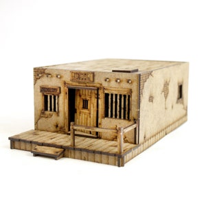 Wild West Jail | Scenery Layout Diorama Building