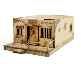 Wild West Jail | Scenery Layout Diorama Building